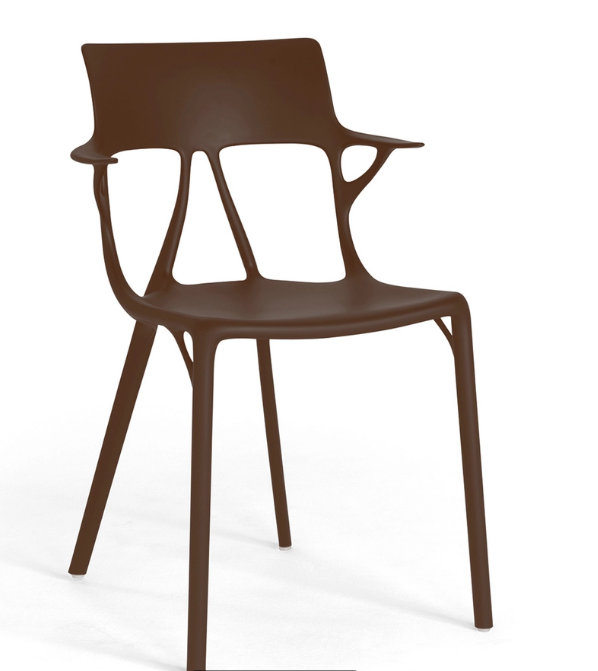 Kartell A.i. Chair MOKA 5886/MO